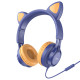 Навушники HOCO W36 Cat ear headphones with mic Midnight Blue