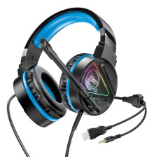 Навушники HOCO W104 Drift gaming headphones Blue