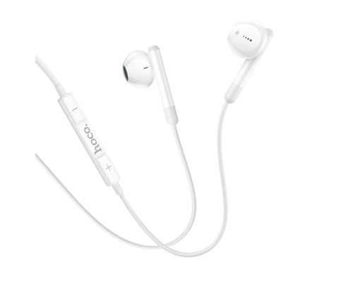 Навушники HOCO M93 Type-C Joy wire-controlled digital earphones with microphone White