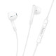 Навушники HOCO M93 Type-C Joy wire-controlled digital earphones with microphone White