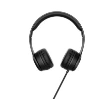 Навушники HOCO W21 Graceful charm wire control headphones Black