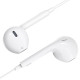 Навушники HOCO M80 Original series earphones for iP display White