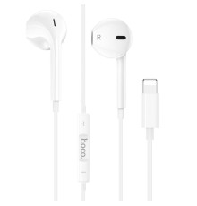 Навушники HOCO M80 Original series earphones for iP display White