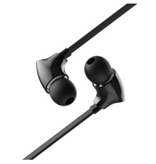 Навушники BOROFONE BM26 Rhythm universal earphones with mic Black