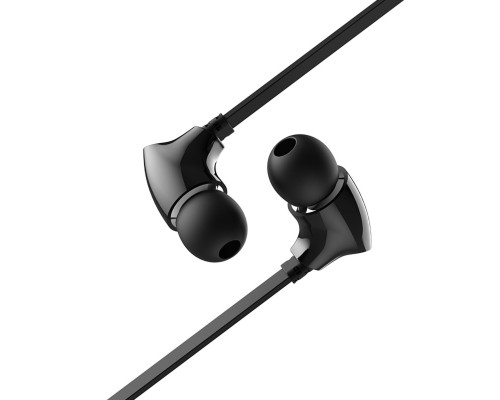 Навушники BOROFONE BM26 Rhythm universal earphones with mic Black