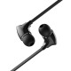 Навушники BOROFONE BM26 Rhythm universal earphones with mic Black