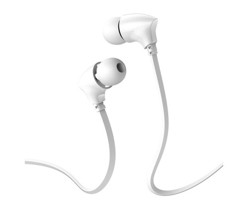 Навушники BOROFONE BM26 Rhythm universal earphones with mic White