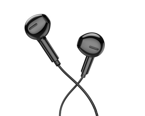 Навушники BOROFONE BM71 Light song Type-C wire-controlled digital earphones with microphone Black