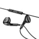 Навушники BOROFONE BM71 Light song Type-C wire-controlled digital earphones with microphone Black