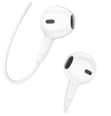 Навушники BOROFONE BM68 Kelly universal earphones with mic White