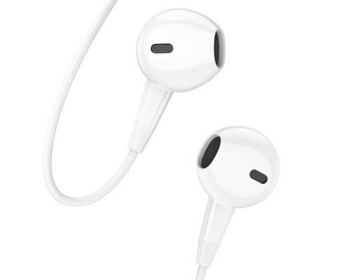 Навушники BOROFONE BM68 Kelly universal earphones with mic White