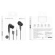 Навушники BOROFONE BM80 Pro Elegant Type-C wire-controlled digital earphones with microphone Black