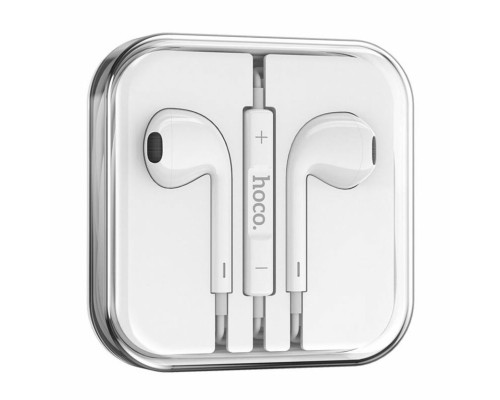 Навушники HOCO M80 Original series earphones display set(20PCS) White