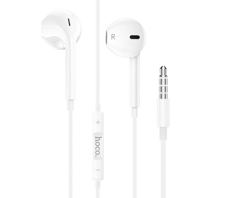 Навушники HOCO M80 Original series earphones display set(20PCS) White