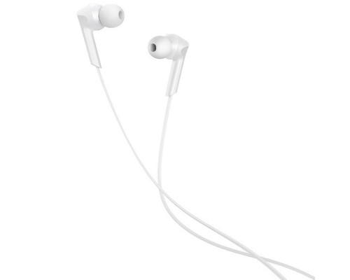 Навушники HOCO M72 Admire universal earphones with mic White