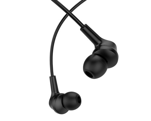 Навушники HOCO M50 Daintiness universal earphones with mic Black