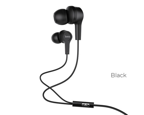 Навушники HOCO M50 Daintiness universal earphones with mic Black