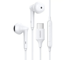 Навушники UGREEN EP101 Wired Earphones with Type-C Connector (White)(UGR-60700)