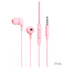 Навушники BOROFONE BM49 Player universal headset with mic Pink