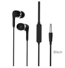 Навушники BOROFONE BM39 Refined chant universal earphones with mic Black