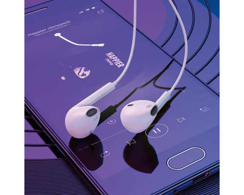 Навушники HOCO M80 Original series earphones for Type-C display set(20PCS) White