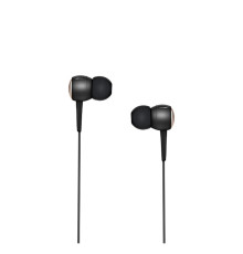 Навушники HOCO M19 Drumbeat universal earphone with mic Black