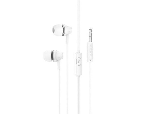 Навушники BOROFONE BM74 Singer universal earphones with microphone White