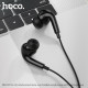 Навушники HOCO M101 Pro Crystal sound wire-controlled earphones with microphone Black