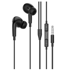 Навушники HOCO M101 Pro Crystal sound wire-controlled earphones with microphone Black