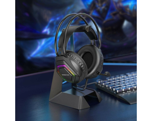 Навушники BOROFONE BO105 Thunder gaming headphones Black