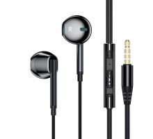 Навушники ESSAGER M15 3.5mm Earphone Black