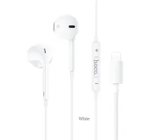 Навушники дротові HOCO M111 Primero digital headset Lightning Білі mag-6942007606646151399