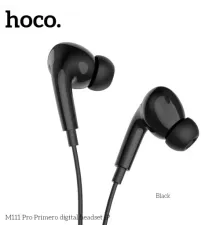 Навушники дротові HOCO M111 Pro Primero digital headset Lightning Black mag-6942007606653151400