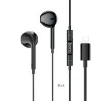 Навушники дротові HOCO M111 Primero digital headset Lightning Чорні mag-6942007606639151398
