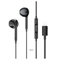 Навушники дротові HOCO M111 Primero digital headset Lightning Чорні mag-6942007606639151398
