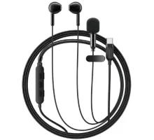 Навушники ACEFAST L12 Type-C semi-in-ear karaoke wired earphones Black mag-6974316286189153815