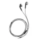 Навушники дротові HOCO M73 Joan universal earphones with mic Black mag-6931474719430145934