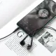 Навушники дротові HOCO M73 Joan universal earphones with mic Black mag-6931474719430145934