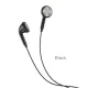 Навушники дротові HOCO M73 Joan universal earphones with mic Black mag-6931474719430145934