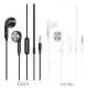 Навушники дротові HOCO M73 Joan universal earphones with mic Black mag-6931474719430145934