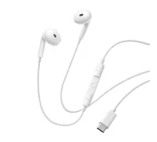 Навушники Baseus Encok CZ19 Type-C Wired Earphones White A00182201213-00 mag-6932172682965145739
