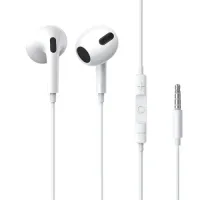 Навушники Baseus Encok 3.5mm lateral in-ear Wired Earphone H17 White NGCR020002 mag-6932172607791145676