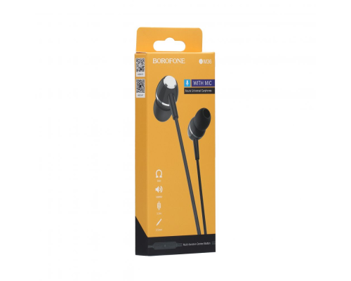 Навушники Borofone BM36 Acura black PLS-00-00054016