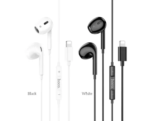 Навушники дротові HOCO M111 Max Primero digital headset Lightning Чорні mag-6942007606677151402