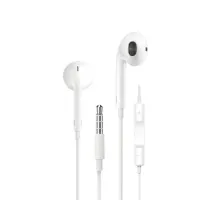 Навушники WiWU 3.5 Wired earphone EB101 White mag-6973218930732153558