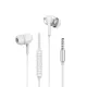 Навушники WiWU 3.5mm Stereo Wired Earbuds EB317 White mag-6977703656657153618