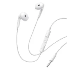 Навушники Baseus Encok HZ19 3,5mm Wired Earphones White A00182301213-00 mag-6932172682989145740