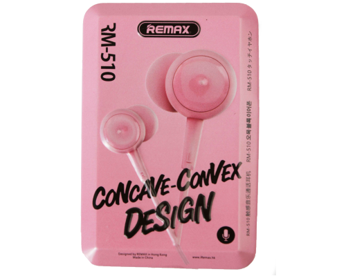 Навушники Remax RM-510 pink PLS-00-00017034