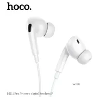 Навушники дротові HOCO M111 Pro Primero digital headset Lightning White mag-6942007606660151401