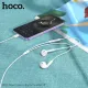 Навушники дротові HOCO M111 Max Primero digital headset Lightning Білі mag-6942007606684151403